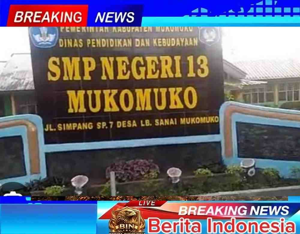 Sorotan Jabatan Kepala Sekolah SMPN 13 Mukomuko: Diduga "Tak Tersentuh" Rotasi Karena Isu "Dekengan" Pusat