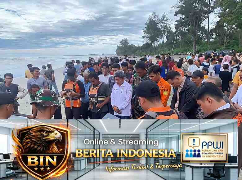 Pelajar SMP di Mukomuko Hanyut Terbawa Arus Laut, Tim SAR Lakukan Pencarian