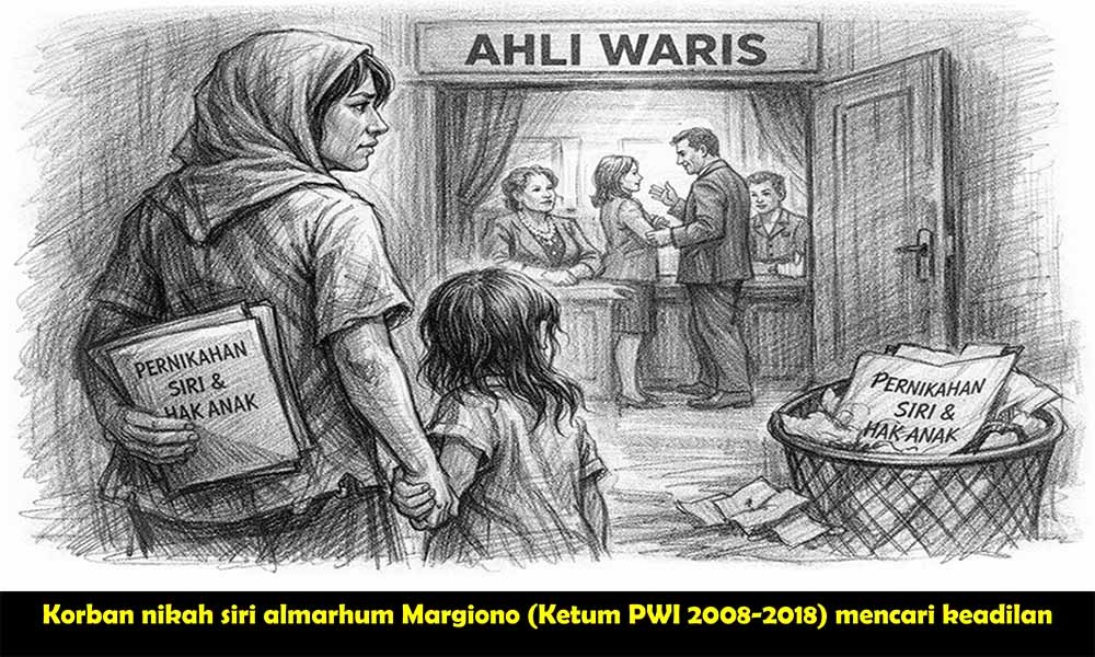 *Nestapa di Balik Bayang-bayang Pernikahan Siri: Refleksi Keadilan bagi RR, Istri Siri Almarhum Margiono*