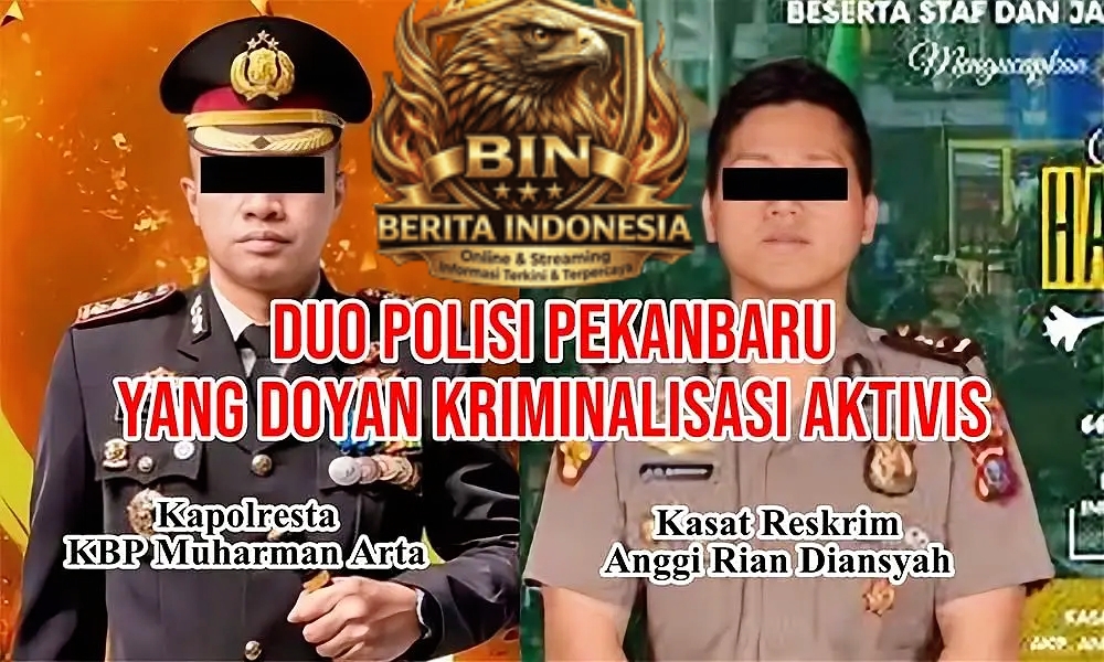 *Hukum yang Disandera Penguasa: Kasus Larshen Yunus dan Potret Kelam Kriminalisasi Aktivis di Pekanbaru*