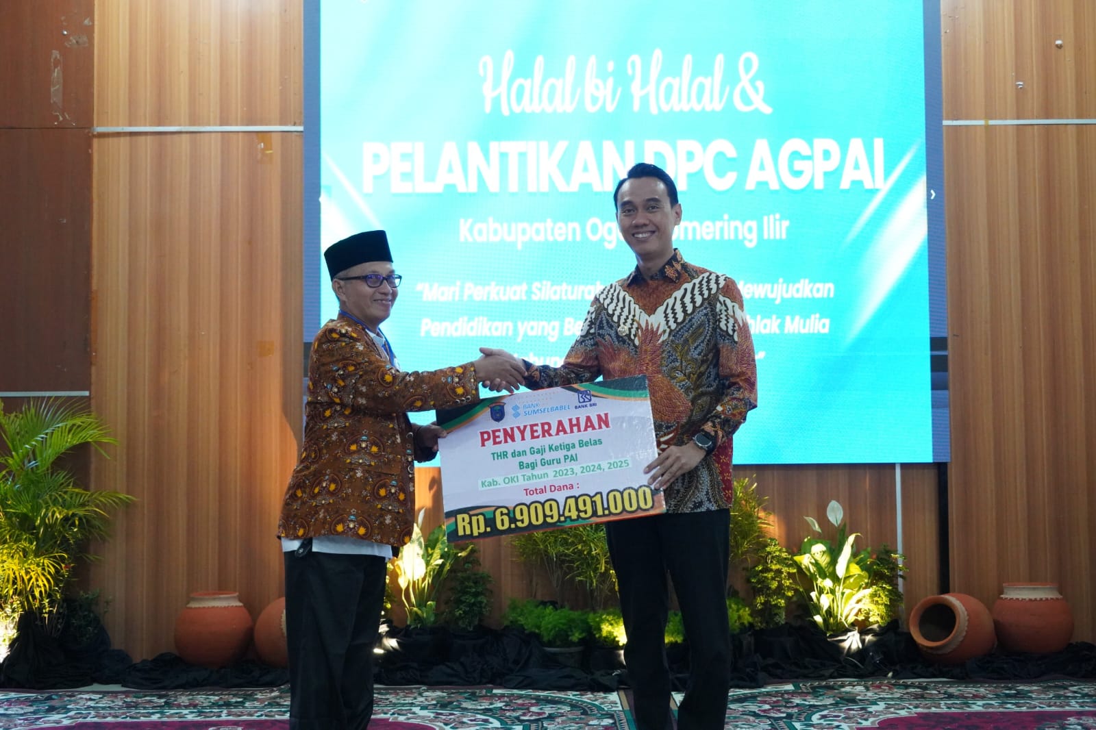 Pemenuhan Hak Guru Agama di OKI Tuai Apresiasi